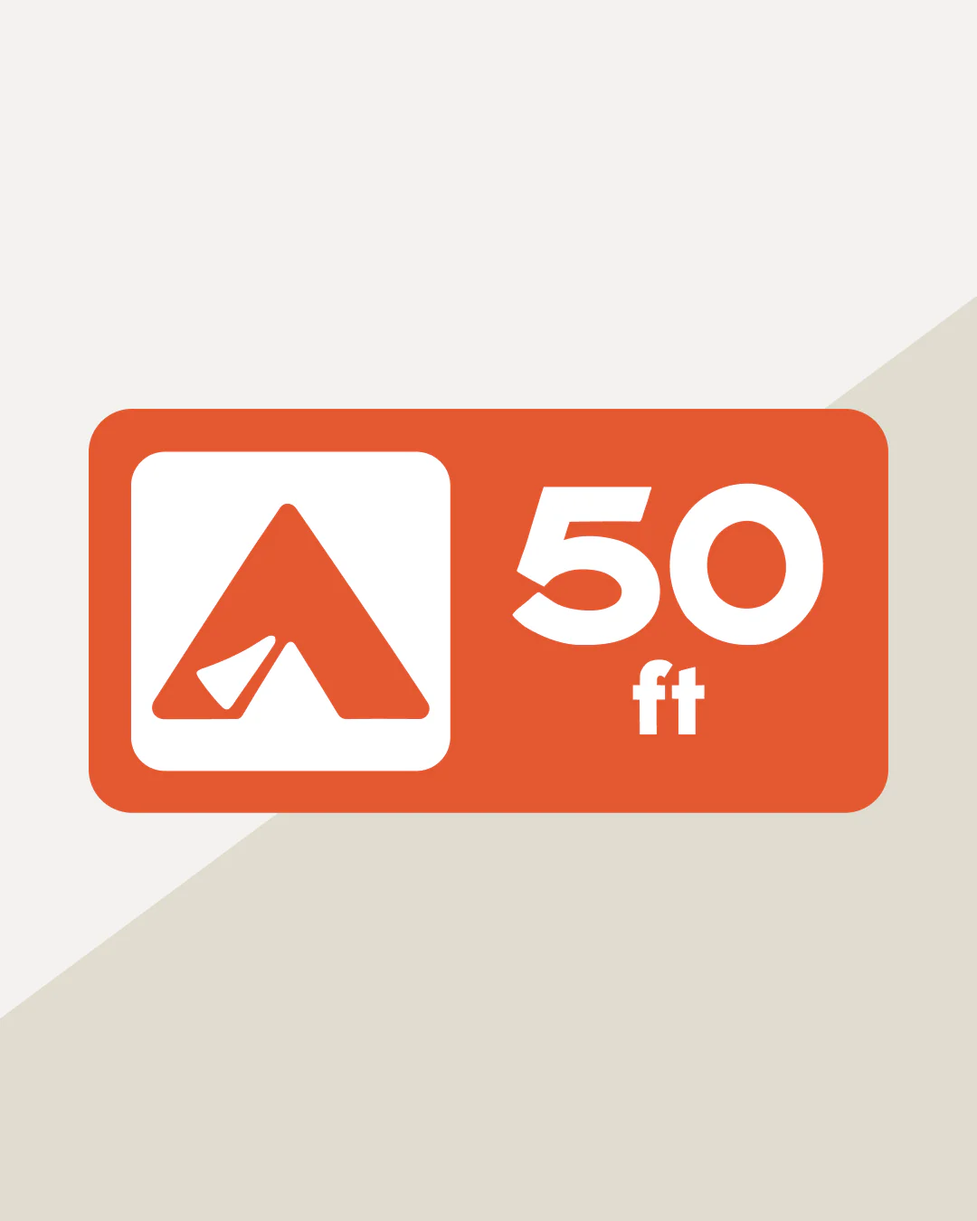 Distance Sign – 50ft (CH17)